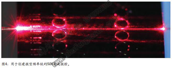 用于創建微型頻率梳的SiN制成微腔
